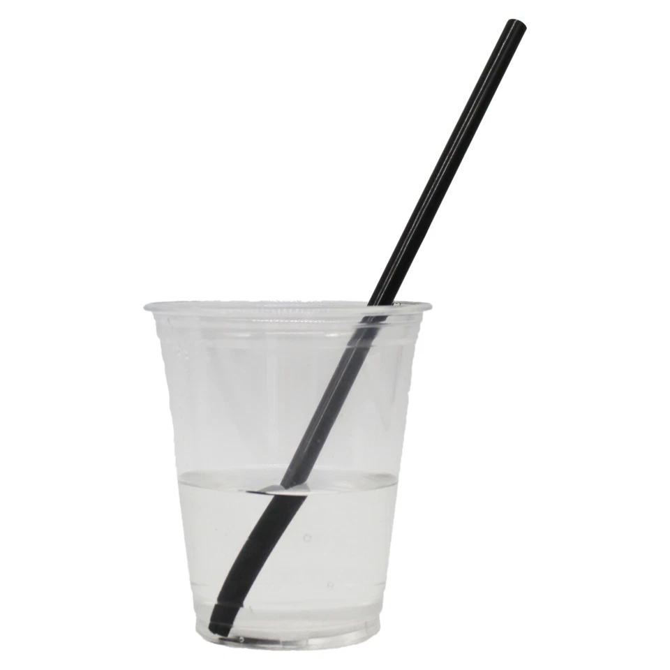 250-5.000 Mehrweg Trinkhalme Strohhalme JUMBO schwarz 240x8mm Wiederverwendbar - Bild 4 von 4