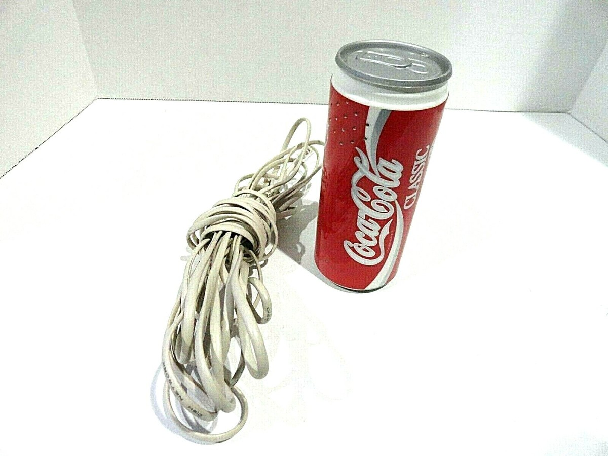 Vtg Working Coca Cola Classic Phone Soda Pop Can shaped
