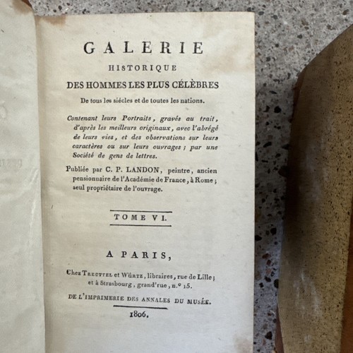 1805 Complete Set 10 GALLERY HISTORICAL MOST FAMOUS MEN - Picture 6 of 8