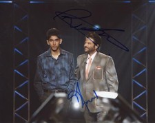 Dev Patel & Anil Kapoor "Slumdog Millionaire" AUTOGRAPHS Signed 8x10 Photo ACOA