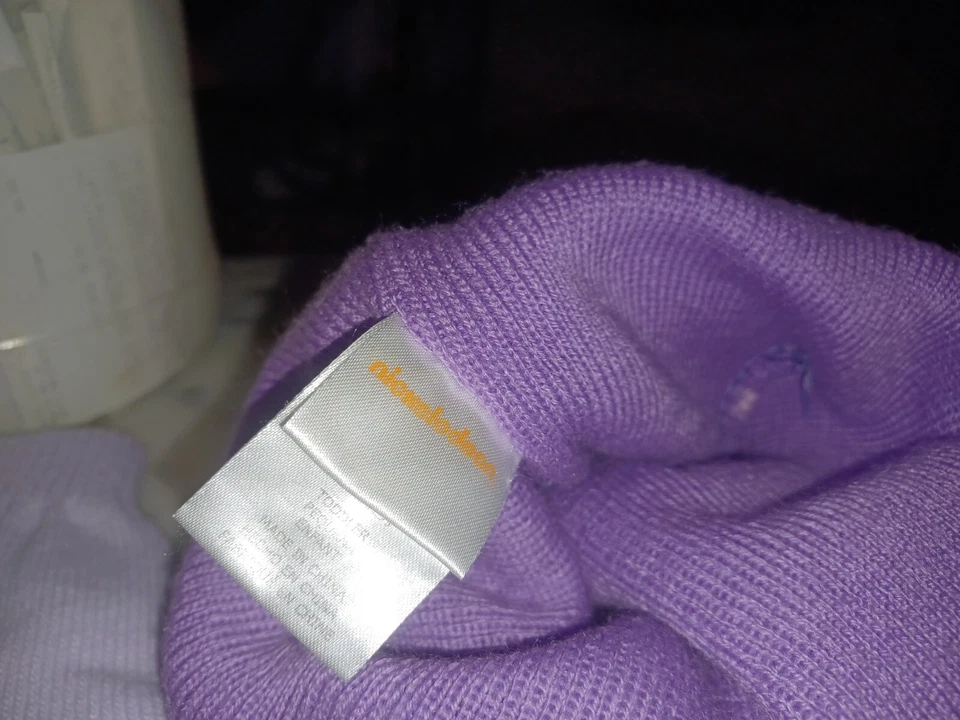 Nickelodeon Toddler Beanie & Glove Set Purple - Image 4 of 4