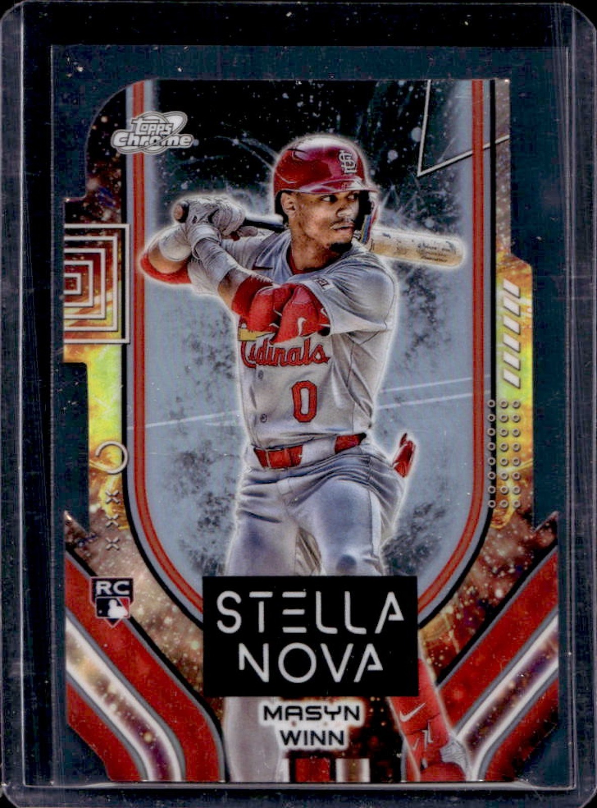 2024 Topps Cosmic Chrome Masyn Winn Stella Nova RC Rookie #SN-2 Cardinals