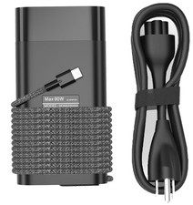 HP Spectre x360 90W USB-C Laptop Charger Replacement HP 904144-850 904082-003 AD
