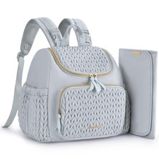 mommore Diaper Bag Small Diaper Backpack Stylish Toddler Baby Mini Maternity ...