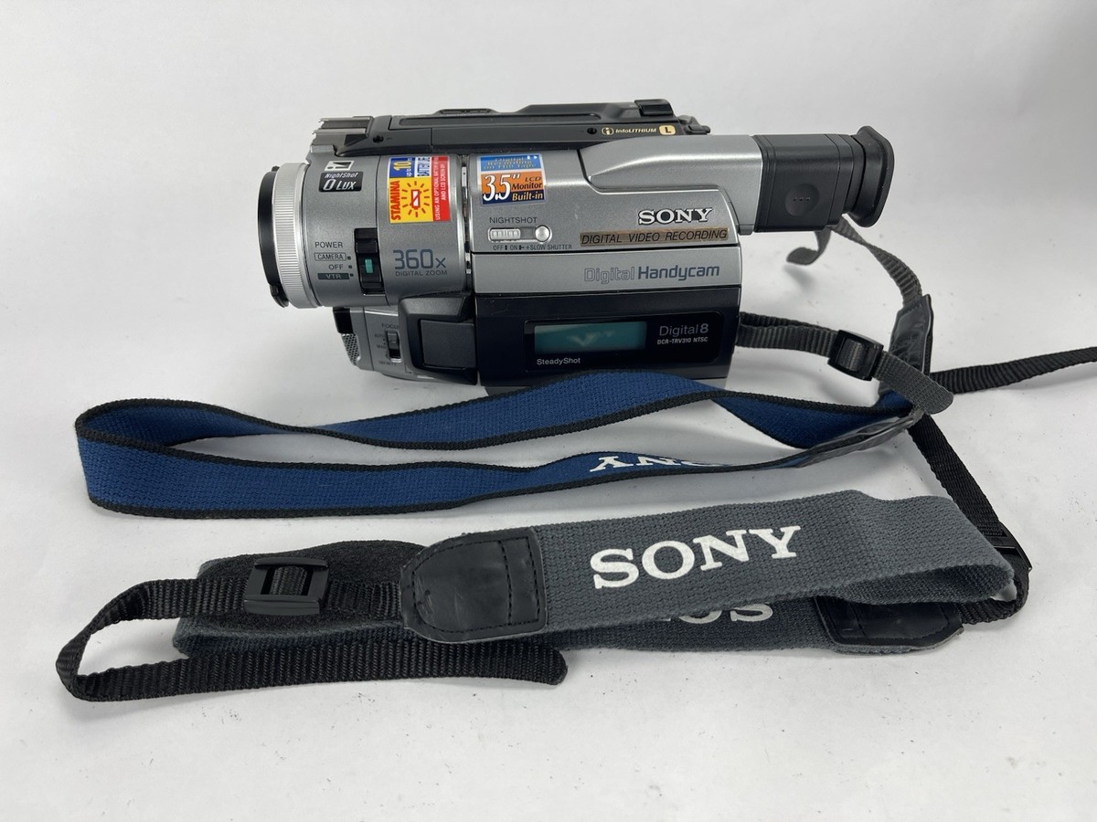 ② SONY　DCR-TRV310　Digital8　8mm対応　セット Sony DCR-TRV310 Digital8 8mm Camcorder – TekRevolt