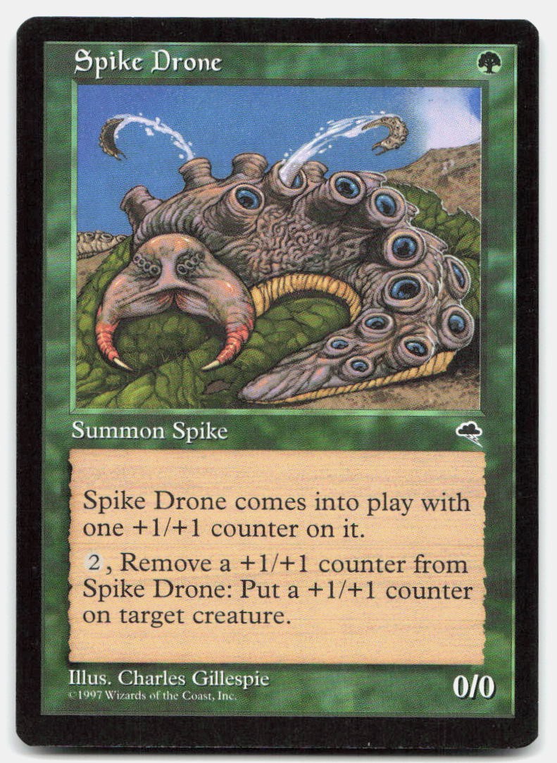 Spike Drone 258 Common Tempest Magic: The Gathering Near Mint