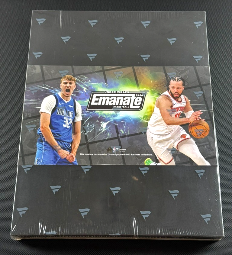 2025 Fanatics Under Wraps Emanate 8x10 Mystery Autograph (AU) NBA 