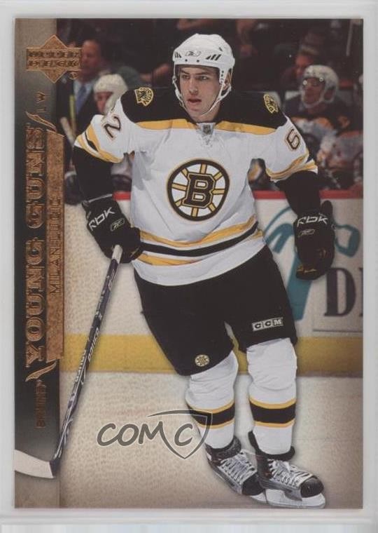 2007-08 Upper Deck Young Guns Milan Lucic #207 0m8e