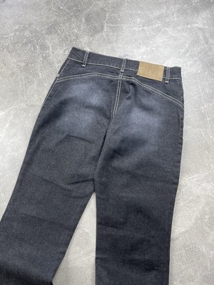 )*)様 90s? Jean Charles de Castelbajac JC de Castelbajac Vintage 90s Y2K Flared Gray Jeans Size 27 Made