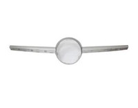 Zierleiste FÜR Gitter Grill Vorne Mercedes Cls Amg C218 2011-2017 Silber
