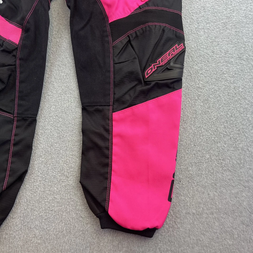 Pantalones de motocross O'Neal Element Series para mujer 9/10 rosa negro todoterreno MX Gear Foto 4 de 4
