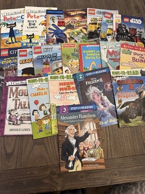 Huge Lot of 20  Reading Level 1 2 3 Books - My First - I Can Read MIX Lot
