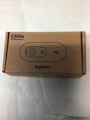 Logitech C505e HD 720P Webcam Black 960-00138 - Open Box