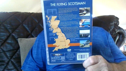 The Flying Scotsman: drivers eye view train -vgc dinenage dvd