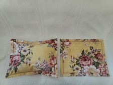 RALPH LAUREN BROOKE New Fabric Handmade TOSS PILLOW Cover 2 Shams 12x16"