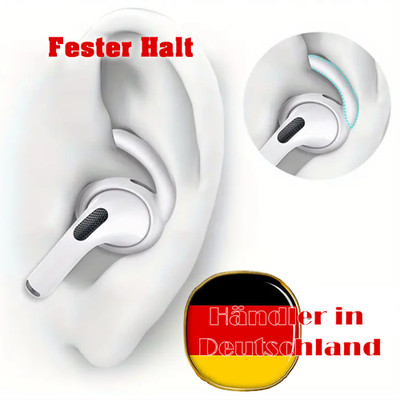   Airpod 4 3.Gen. Pro 2 Ohrhalter Anti Slip Anti Rutsch Ohrhaken in Ear Silikon