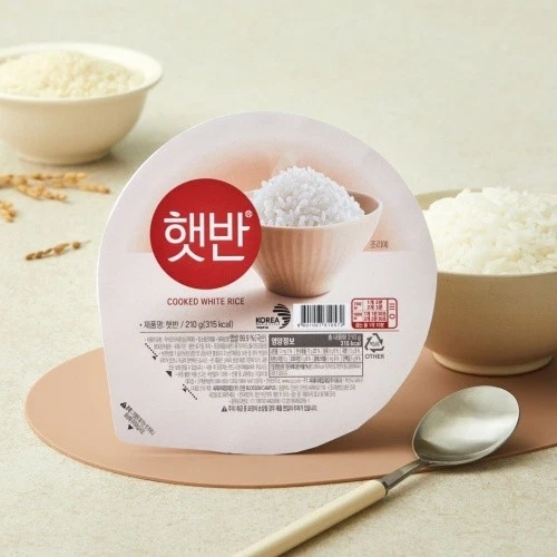 Korea CJ Hetbahn 210g 36 Packs 햇반 210g 36팩 - Picture 1 of 3