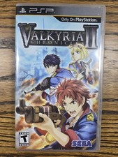 Valkyria Chronicles II (Sony PSP, 2010) MANUAL INCLUDED 