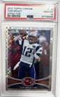 2012 Topps Chrome Tom Brady Xfractor PSA 10 Gem Mint Goat New England Patriots