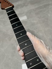 New Ebony fingerboard Reverse headstock 22Fret flame Maple Electric guitar Neck