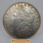 1886 Morgan Silver Dollar  - #C56810NQ