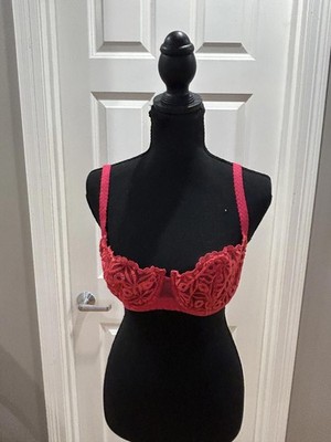 SIMONE PERELE Lace Embroidered Bra with Adjustable Straps
