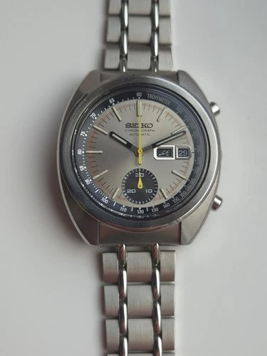 Vintage Seiko 6139-6012 “Silver Lee” – October 1973 Automatic Chronograph Watch