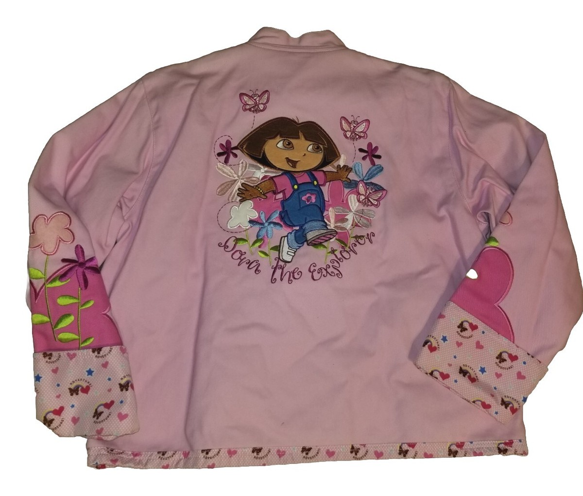 【ちゃむ】 Dora the Explorer レーシングジャケット JH Design DORA the Explorer レーシングジャケット｜ベビー・キッズ
