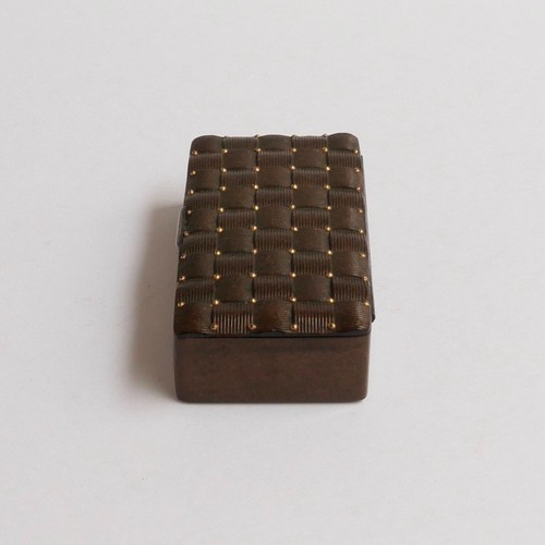 Snuff Box - Composite Material & Inlaid - Early 19th - C. - Picture 3 of 9