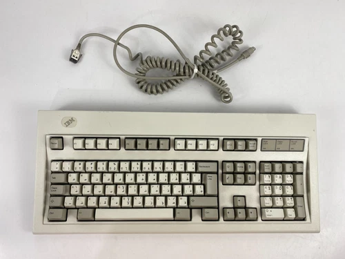 Vintage IBM Model M 1391490 Buckling Spring Keyboard Aug 89