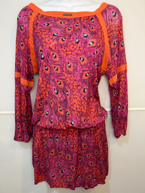 Sofia by Vix Women Pink Long Sleeve Blouse  Size S.P