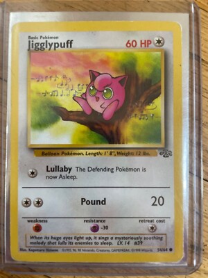 1995 Pokemon Jungle Jigglypuff #39 | eBay