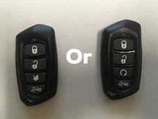 Black Code Alarm Remote Key Shell Replacement For Catx4 Catx50 Catxmt