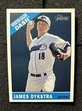 JAMES DYKSTRA #54 2015 Topps Heritage Minor League Edition QTY Rookie/Prospect
