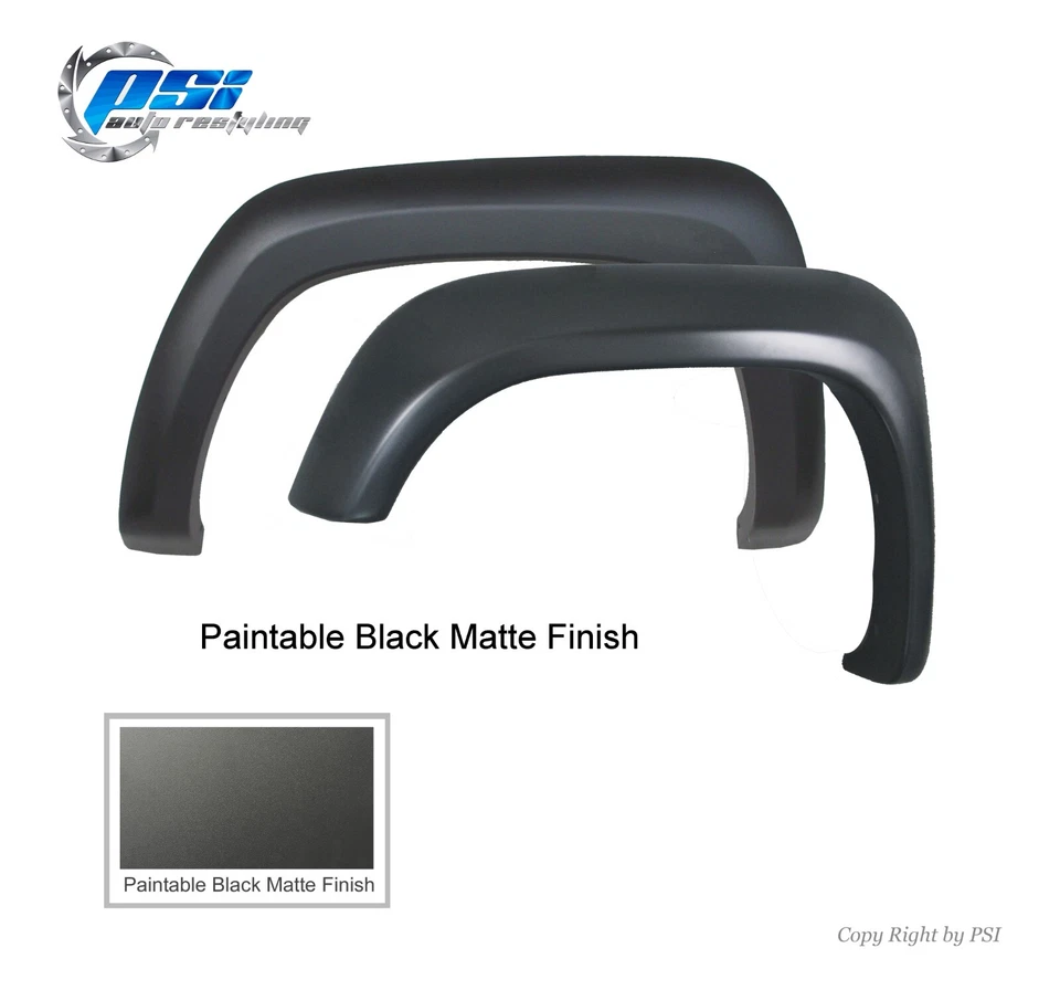 Extension Style Fender Flares Fits Canyon / Colorado 04-12 , Paintable Finish Foto 3 de 4