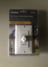 TORK 60 Minutes In-Wall Spring-wound Interval Timer Switch-NEW