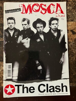 La Mosca En La Pared No 20 May 2005 Special Issue -The Clash- + Poster