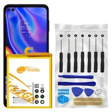 Extended Slim 5100mAh Battery Screwdriver Tool Set For Motorola One 5G XT2075-2