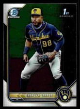 2022 Bowman Chrome Prospects Branlyn Jaraba #BCP-15 - Milwaukee Brewers