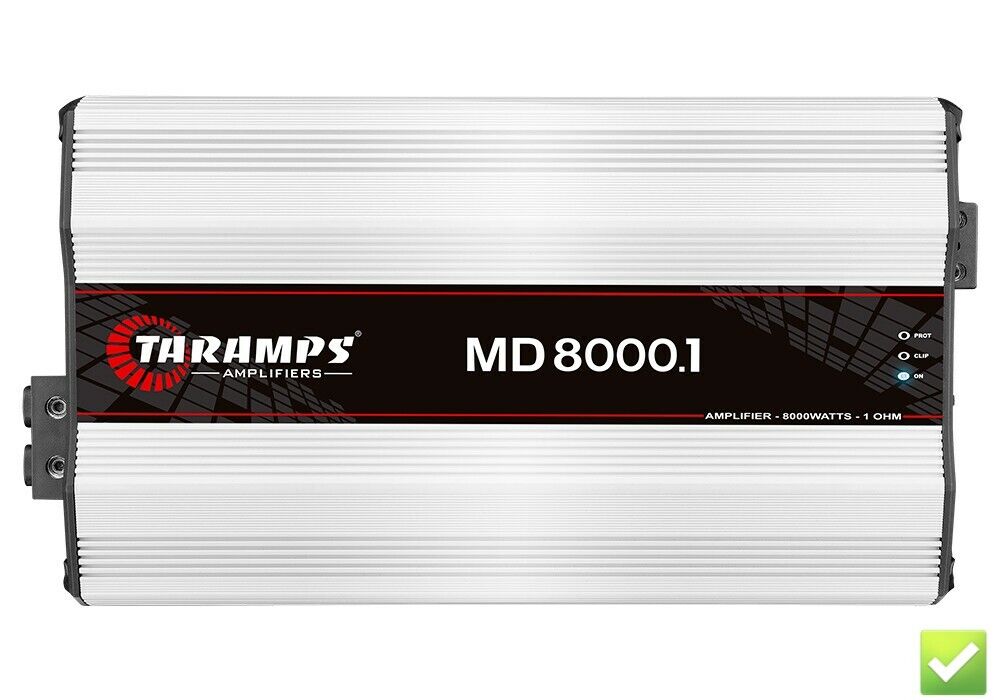 Taramps MD8000.1 - 1 Ohms / Amplifier Digital 8k Watts Rms 1 Taramps MD8000.1 - 1 Ohms / Amplifier Digital 8k Watts Rms 1