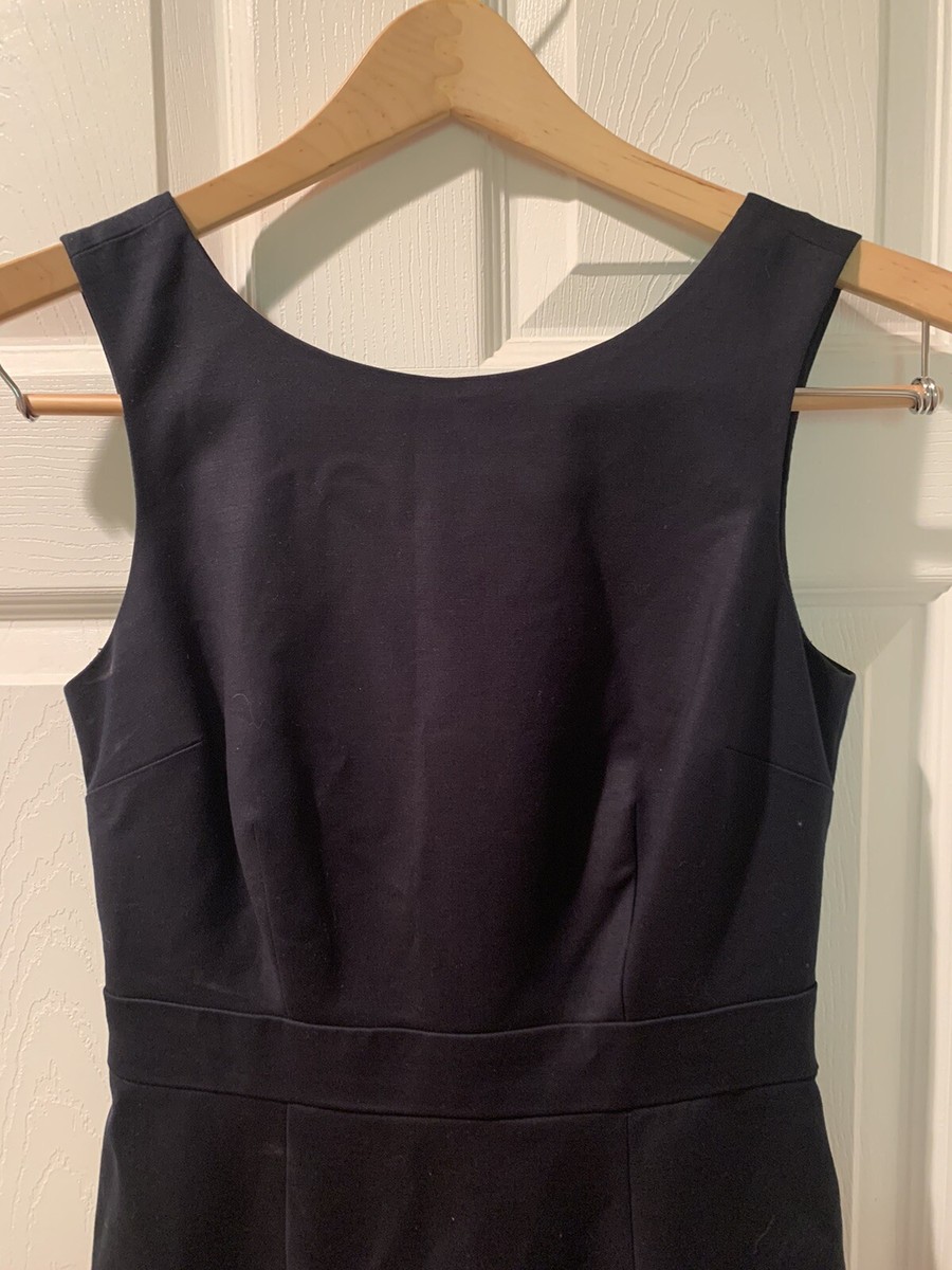banana republic petite dresses Factory Geo Print Fit & Flare Dress Black White Sz PS NWT Republic Factory Banana Republic Petite
