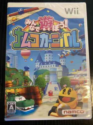 Minna de Asobou ! Namco Carnival (JAPON, Nintendo Wii, NEUF, SCELLÉ) - Photo 1/2