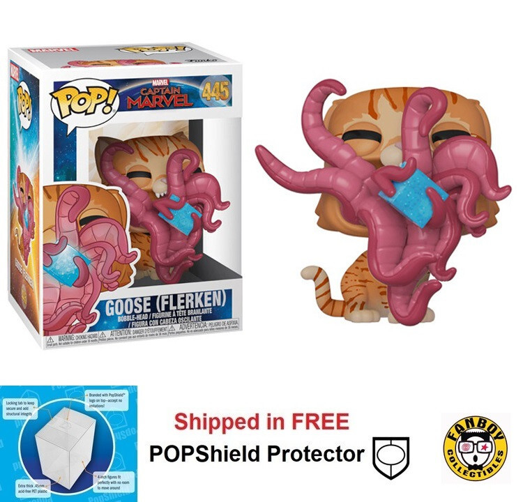 Flerken Chase Funko Captain Marvel Goose Flerken Goose Pop Figure