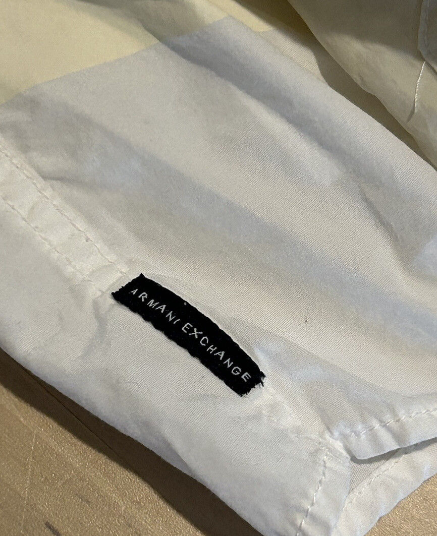 Armani Exchange S/P Fitted Casual KFall 2015 Button Front Hoodie RN