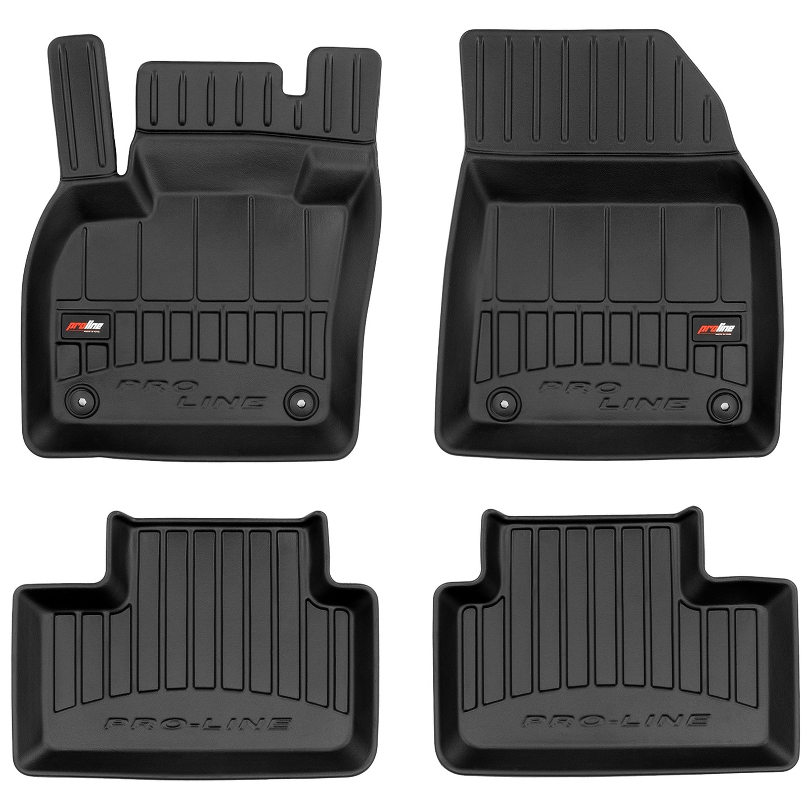 Tapis de sol TPE Frogum Pro-Line pour Volvo XC40 depuis 2017 noir sur mesure