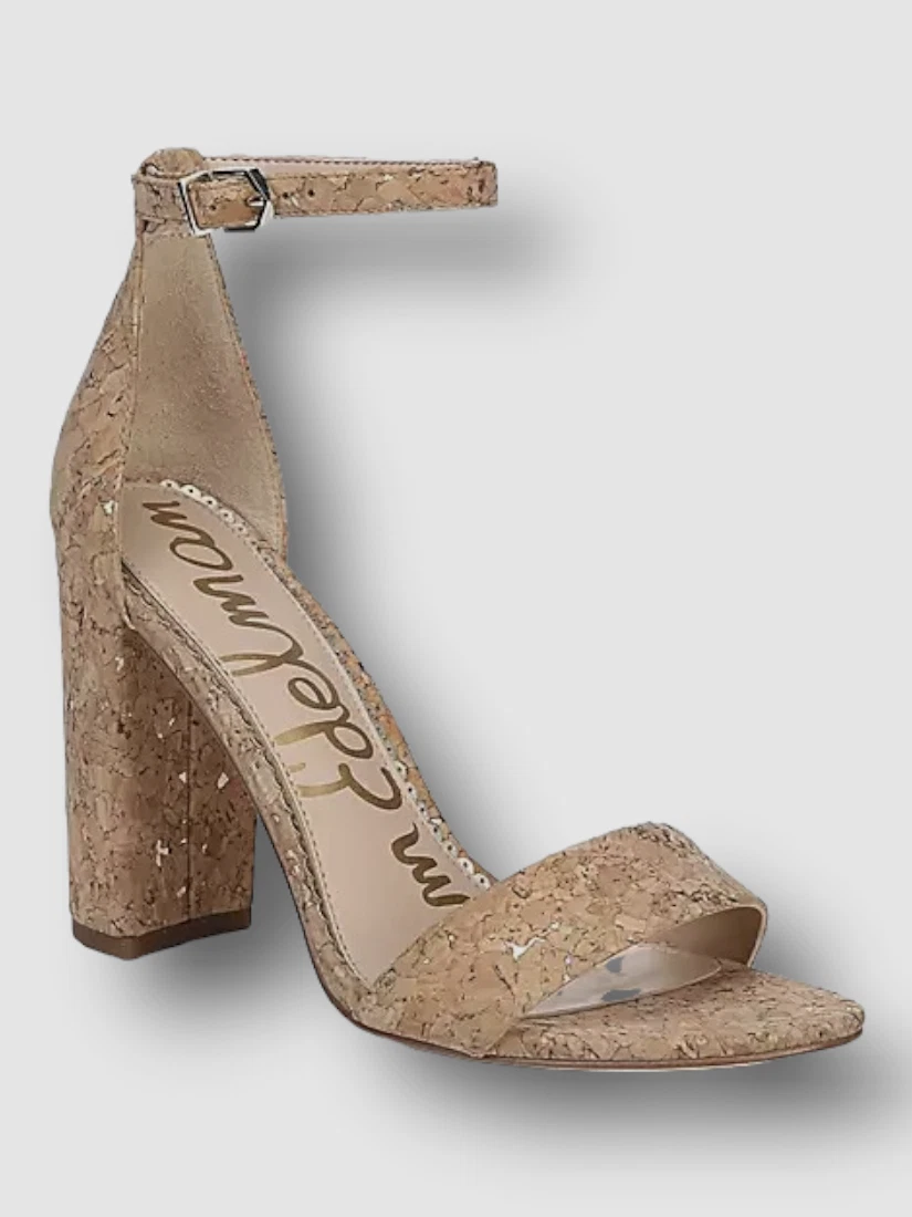 Sam edelman cork clearance heel