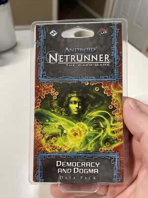 FFG Netrunner LCG Data Pack #3 - Democracy & Dogma New