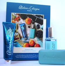 Atelier Cologne CLEMENTINE CALIFORNIA Set Pure Perfume, Leather Case, Hand Cream