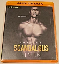 Scandalous by L. J. Shen (2018, MP3 CD, Unabridged)  Audio Book, Free Shipping!