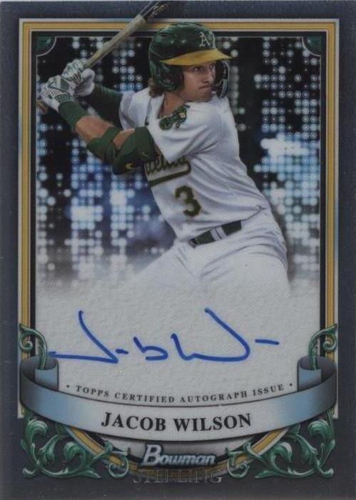 その他 JACOB WILSON AUTOGRAPH Jacob Wilson Athletics Autographed Fanatics Authentic Baseball
